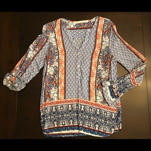 Stitch Fix Fun 2 Fun tab-sleeve blouse